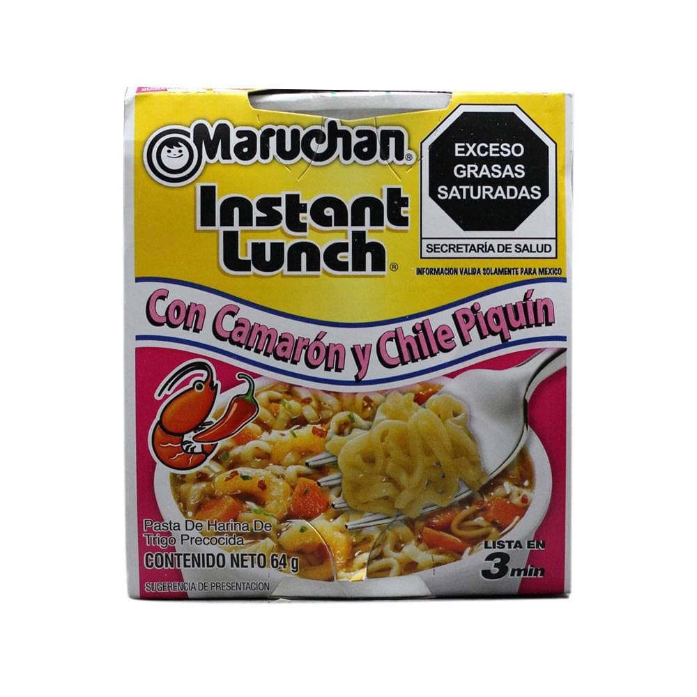 Maruchan con Camarón y Piquin