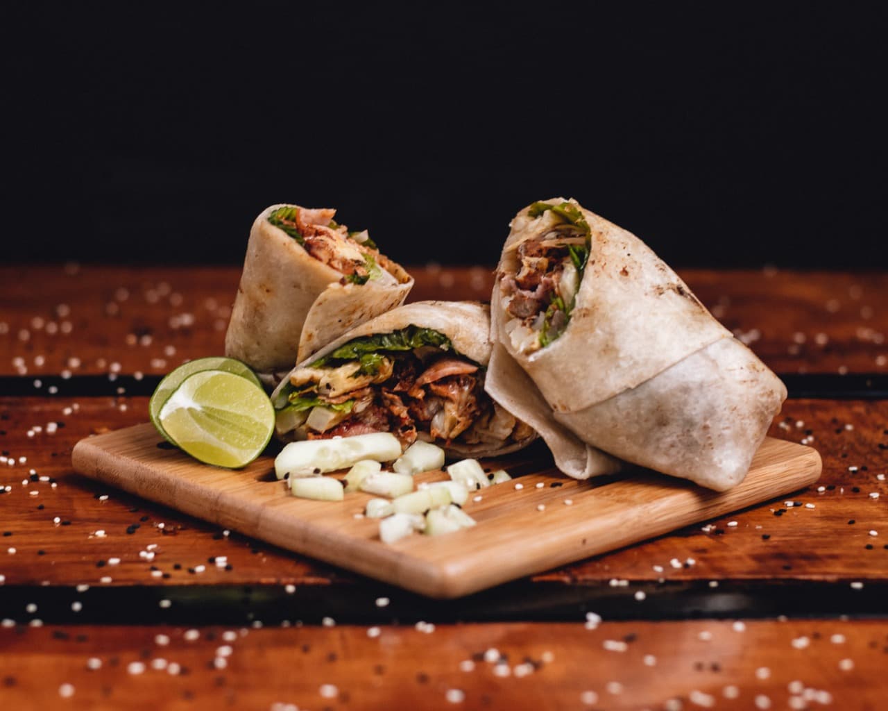 Burrito Cordon Blue 43 cm
