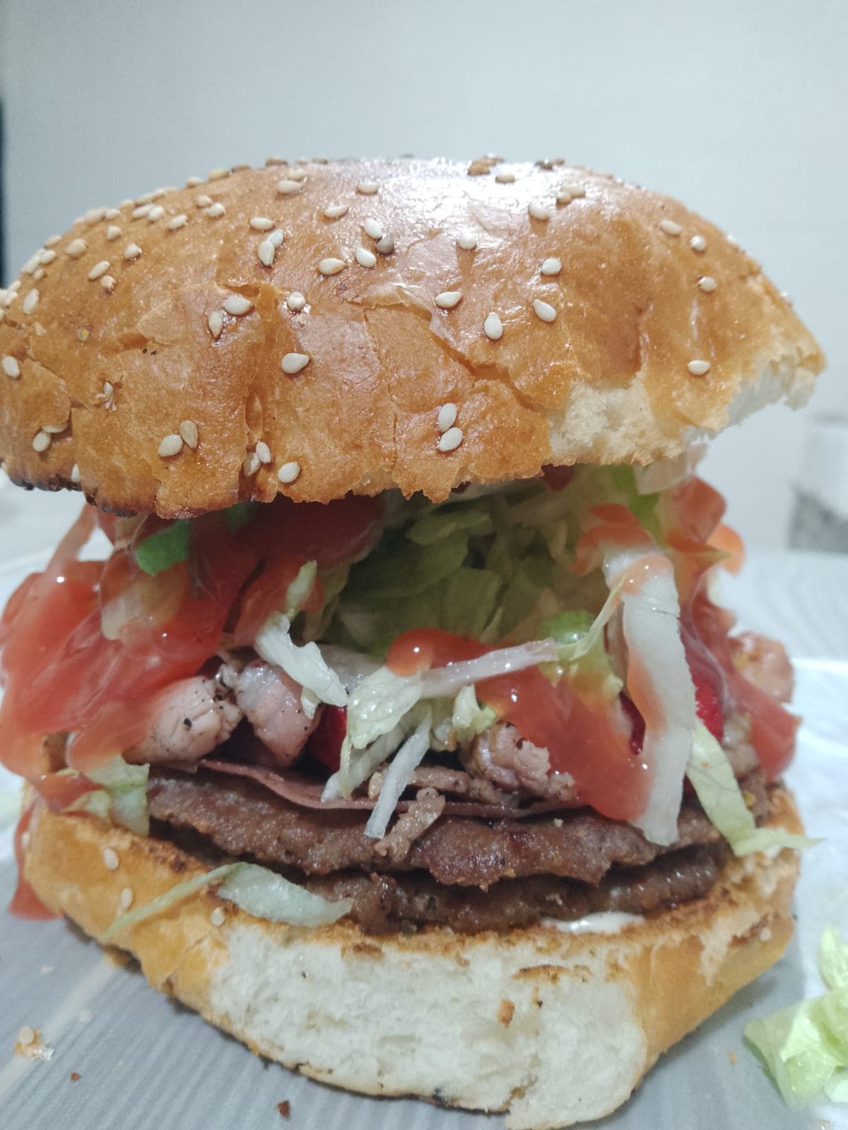 Hamburguesa Sencilla
