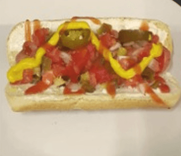 Hot Dog con tocino
