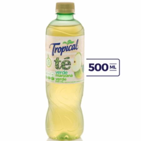 Tropical Té Verde Manzana 500 ml