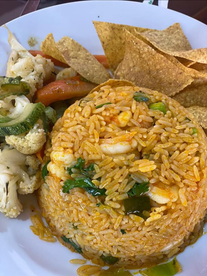 Arroz con Camarones