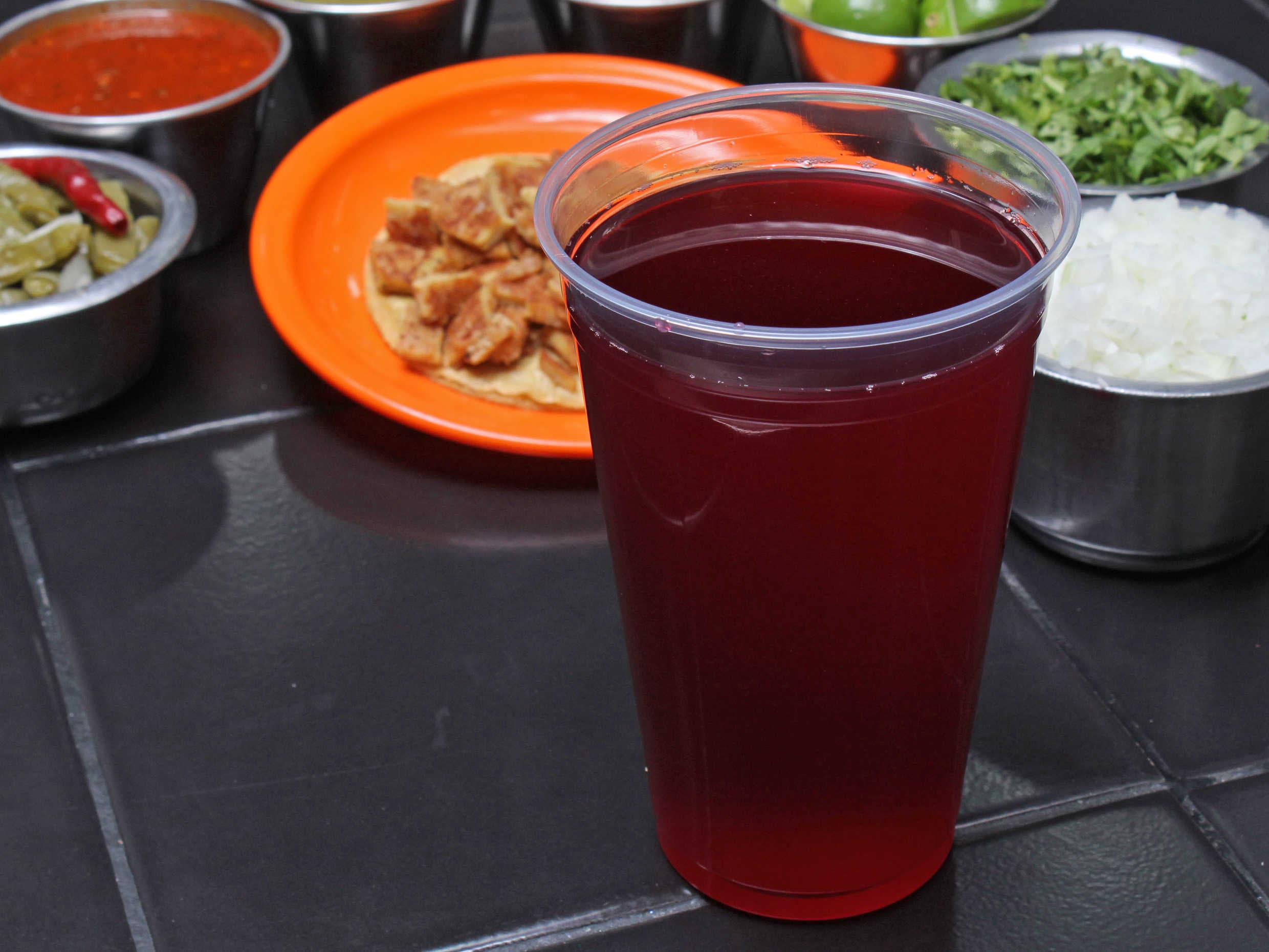 1/2 Litro Agua de Jamaica