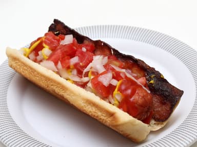 Hot Dog con Tocino