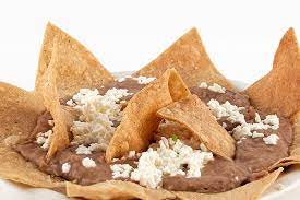 Orden de Frijoles con Totopos
