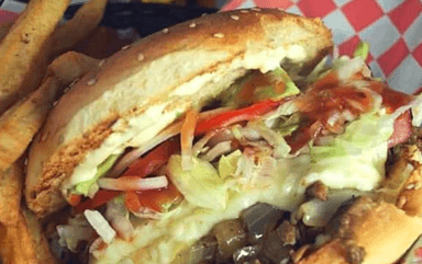 Hamburguesa de Arrachera