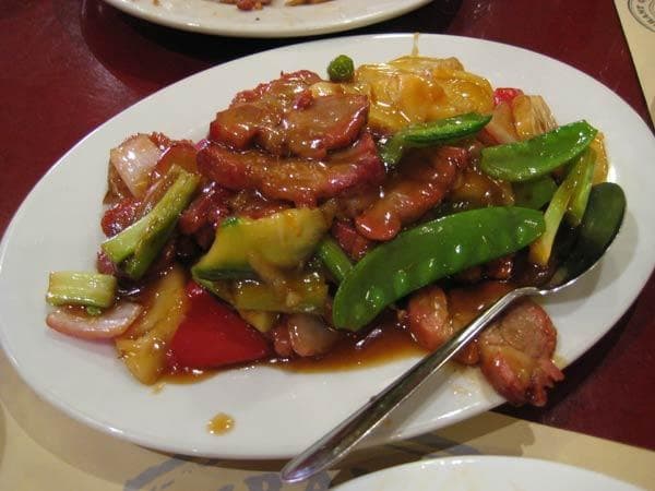 Chancho con Verduras
