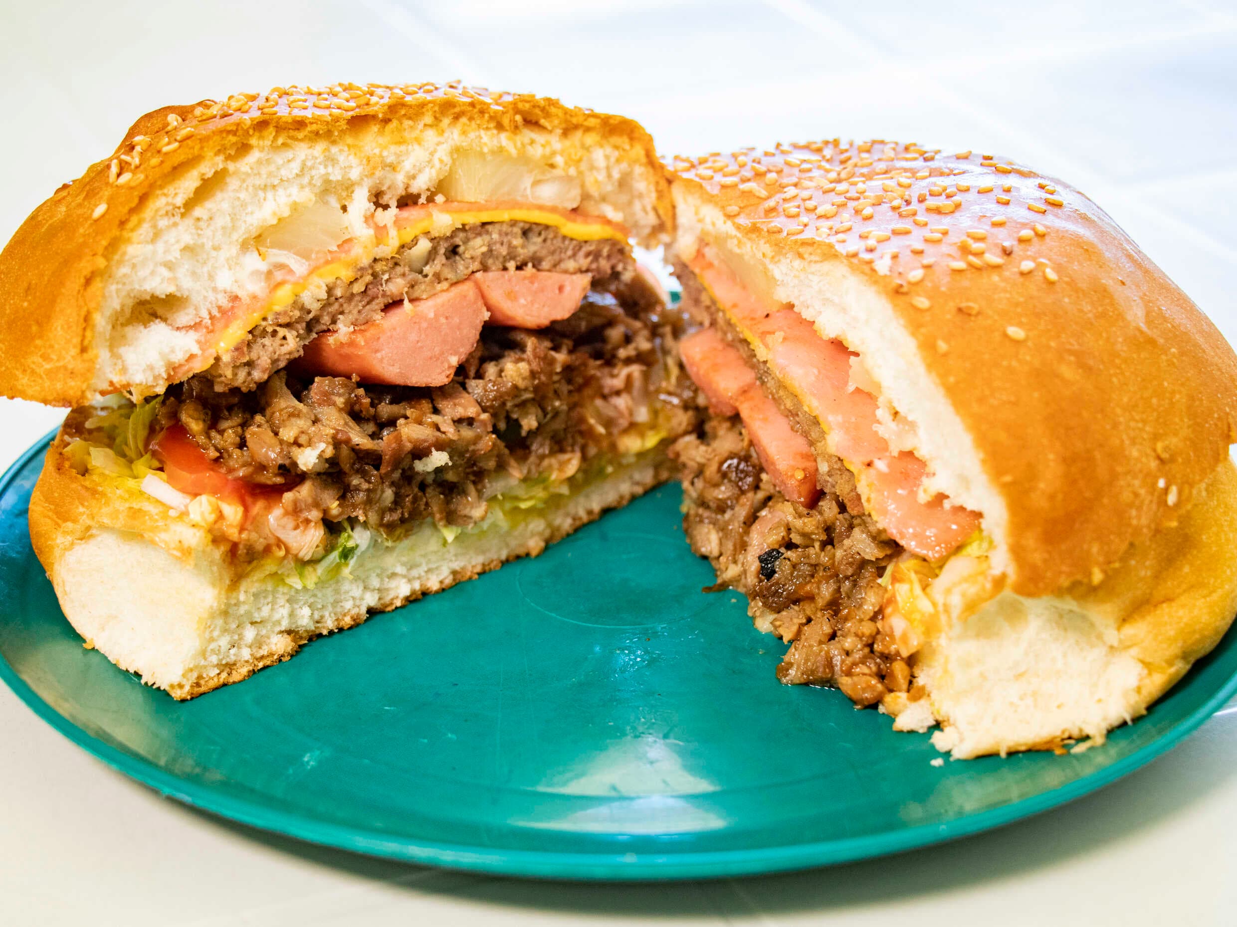 Hamburguesa Especial con asada