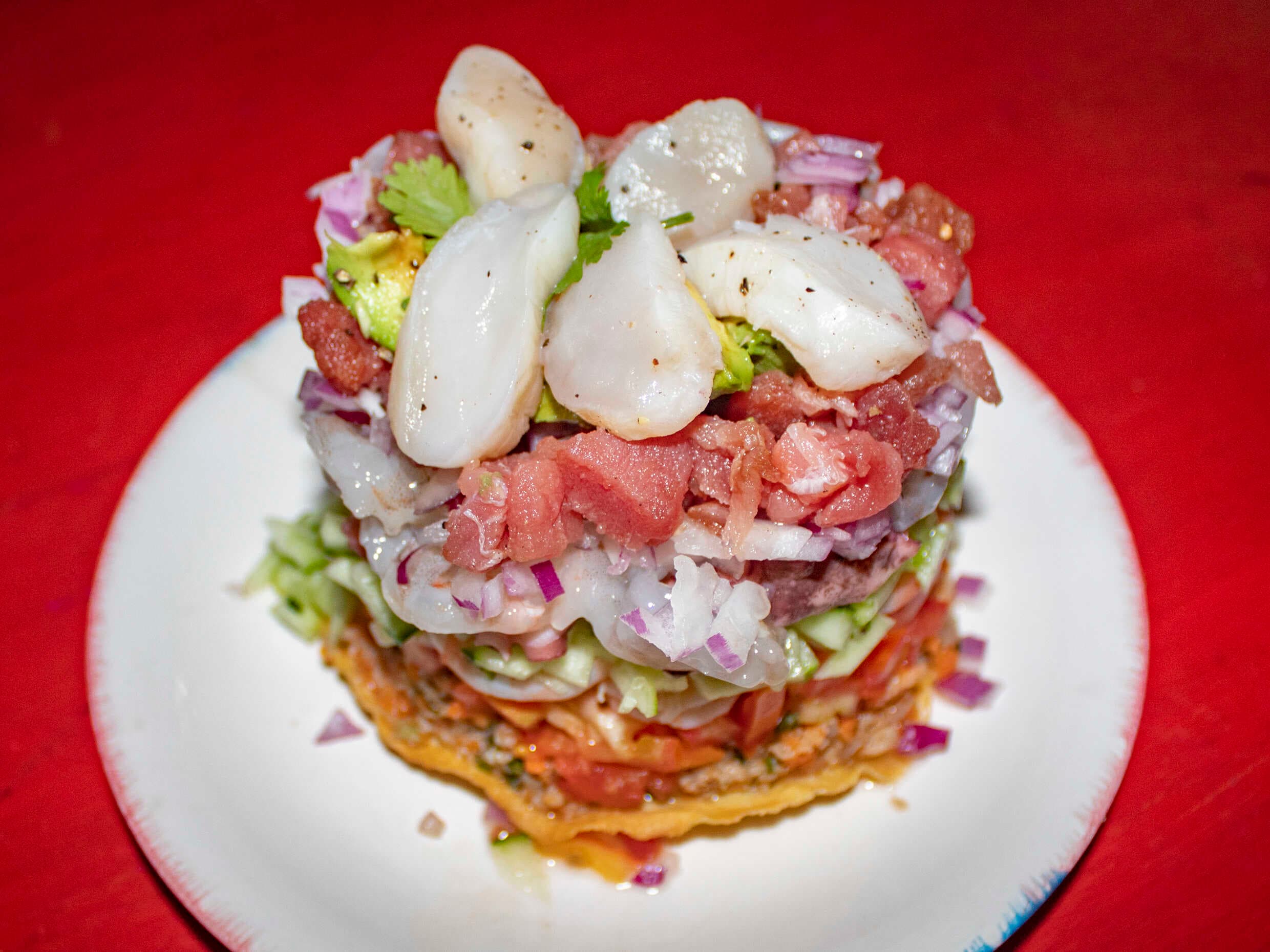 Tostada combinada