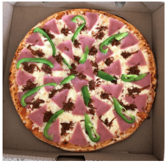 Pizza mediana