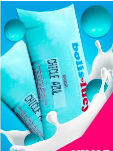 Boli de Chicle Azul