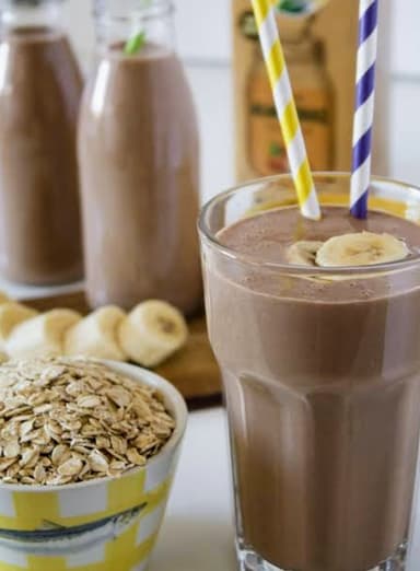 DE CHOCOMILK con leche.