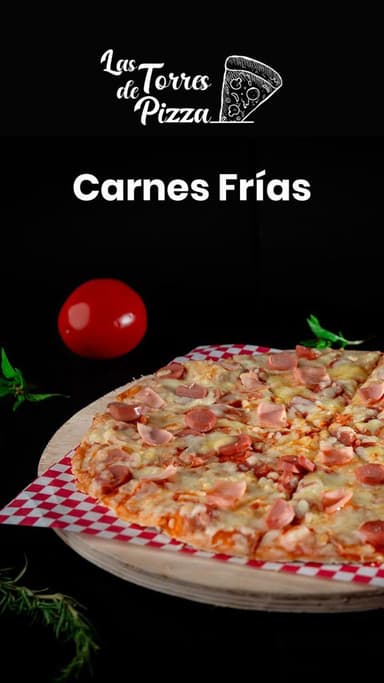Pizza de Carnes Frías