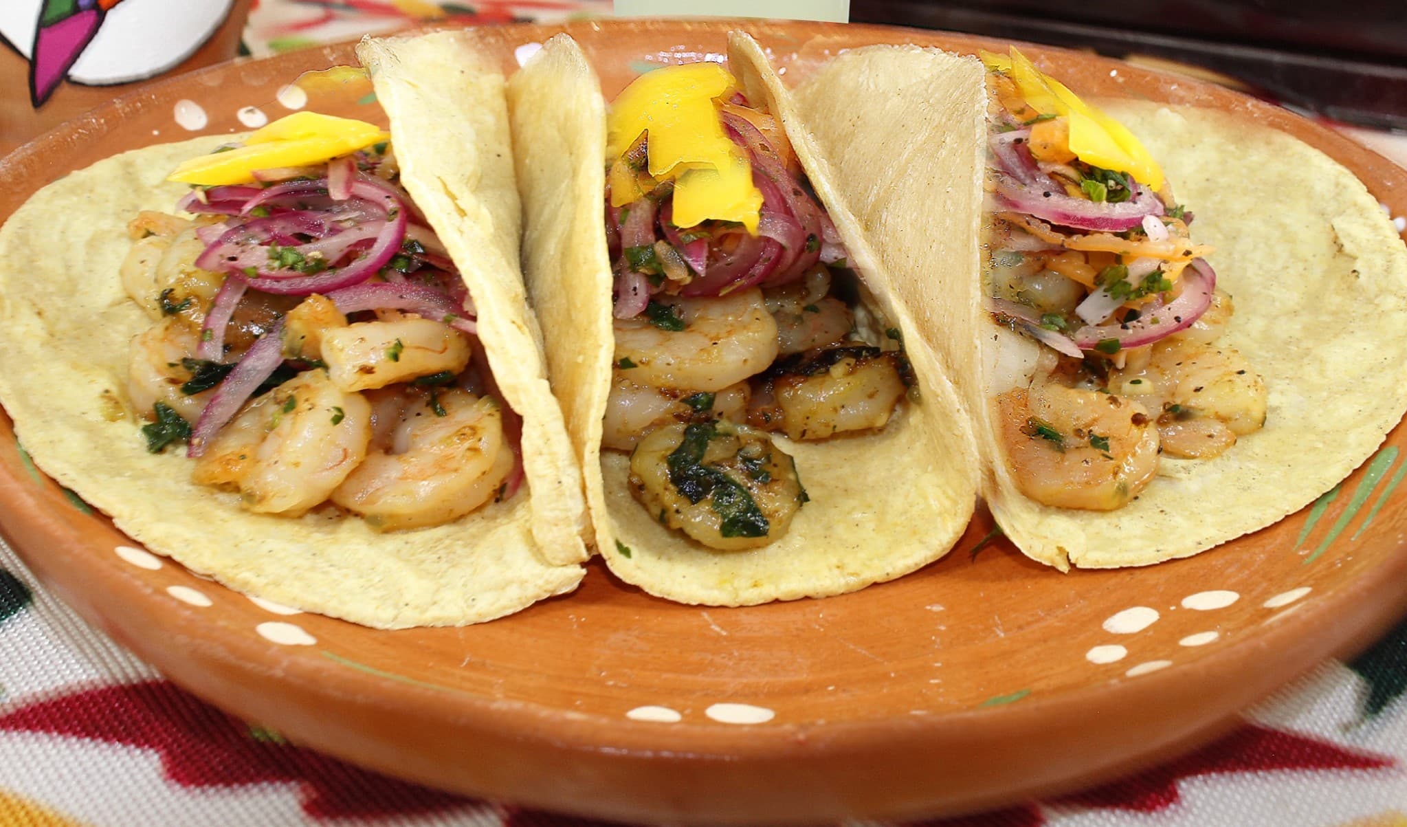 Tacos de Camarón al Tequila