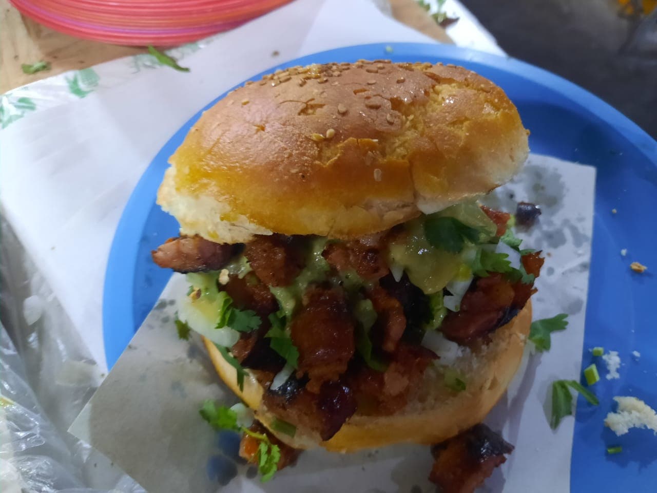 Cemita de Asada