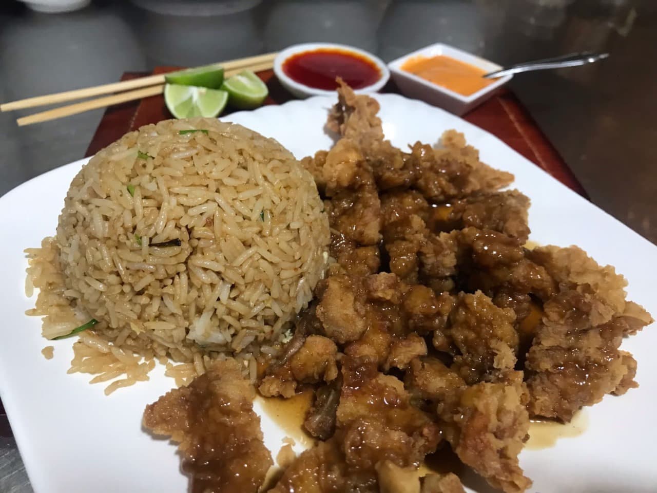 pollo chijaukai y chaufa.