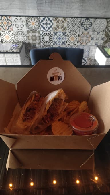 Combo Sándwich de Pork Belly