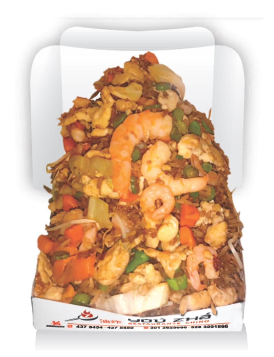 Arroz Pollo Camarón