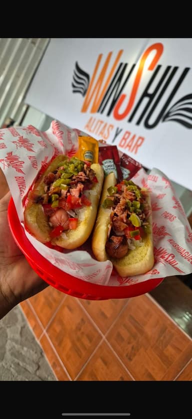 Orden de 3 Hot Dog con Tocineta