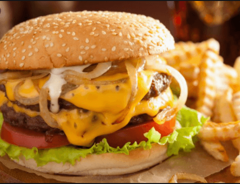 ☆ Hamburguesa + Papas