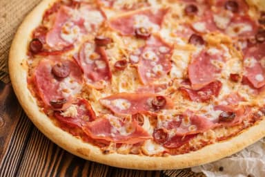Pizza de Carnes Frías 12 Pulgadas Tamaño Grande