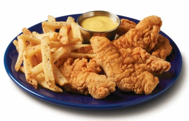 Crispy Chicken Strip y Fries