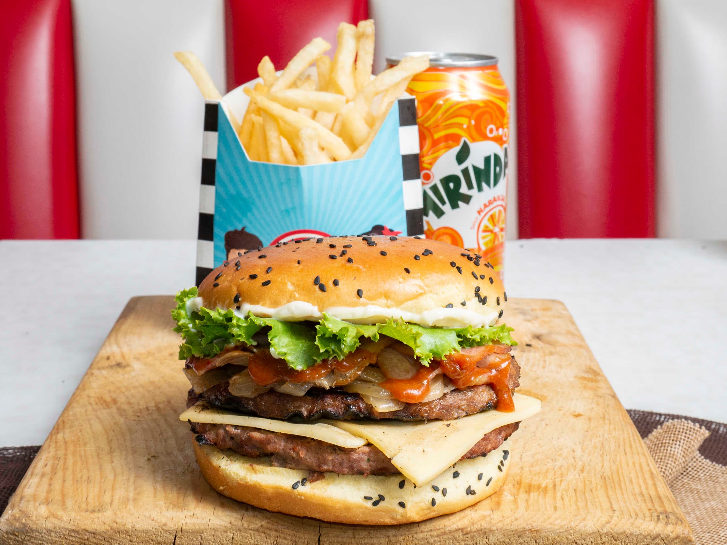 Combo Hamburguesa Chipotle Doble