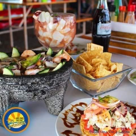 Tostada de Ceviche de Camarón