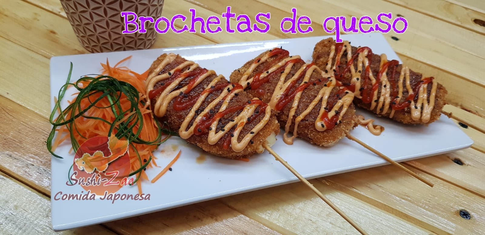 Breochetas de Queso