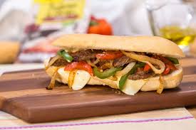 Baguette de Bistec con Queso