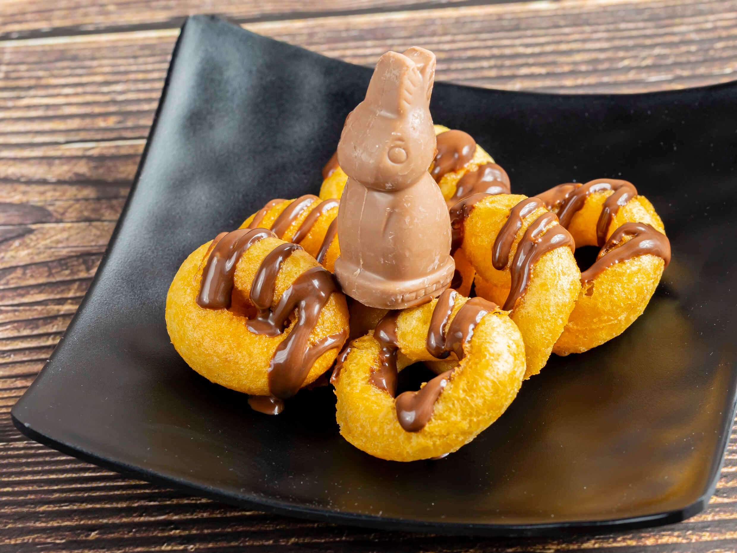 Media Docena de Donas con Nutella y Conejo