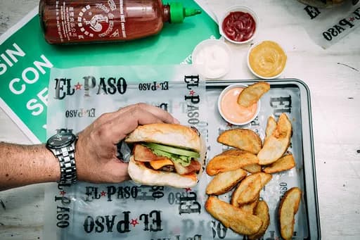 Hamburguesa 1/4 de Libra