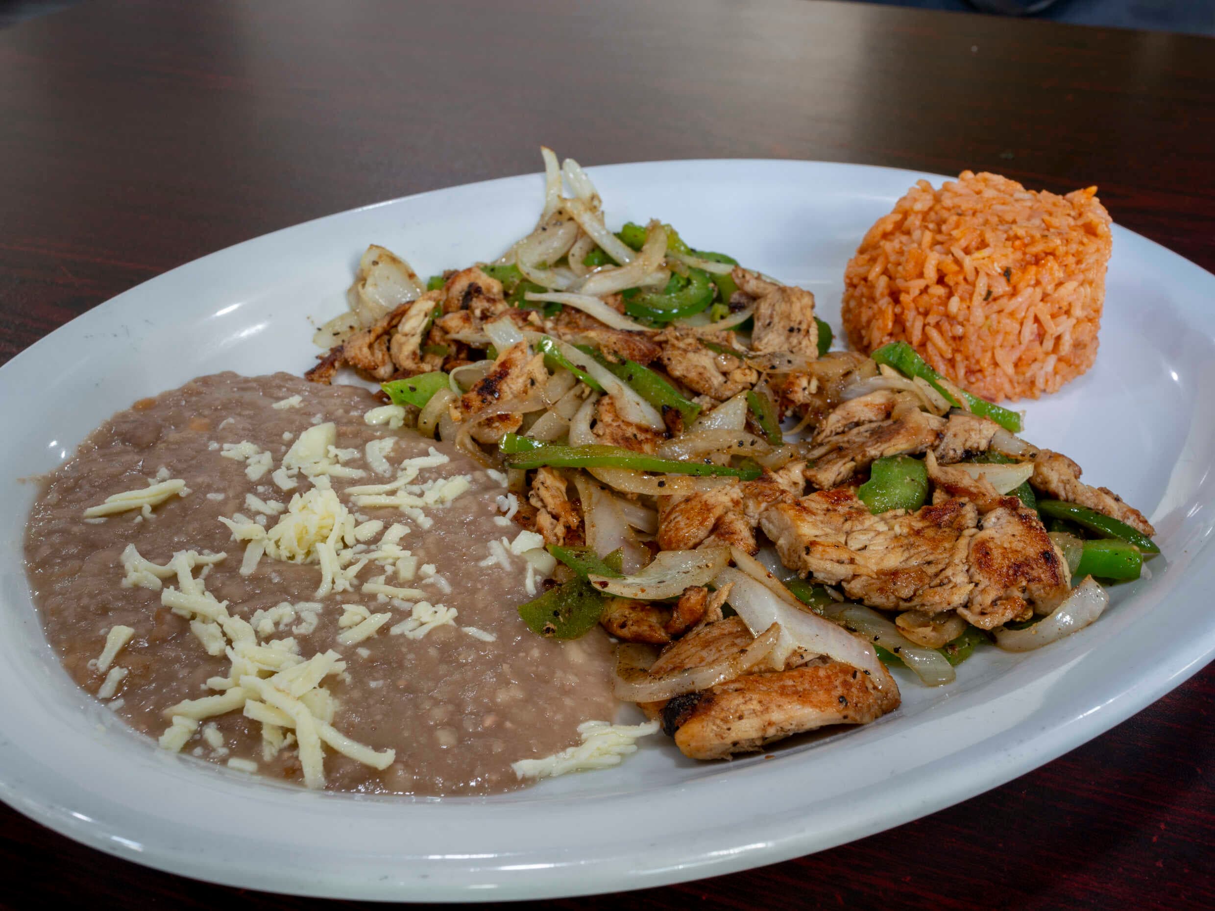 Fajitas de Pollo