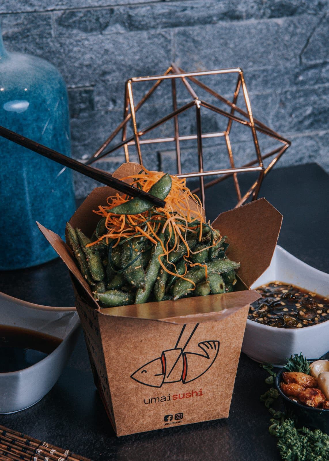 Edamame al Mojo de Ajo