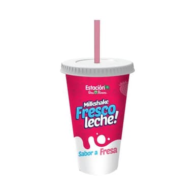 Vaso Coleccionable Frescoleche Fresa