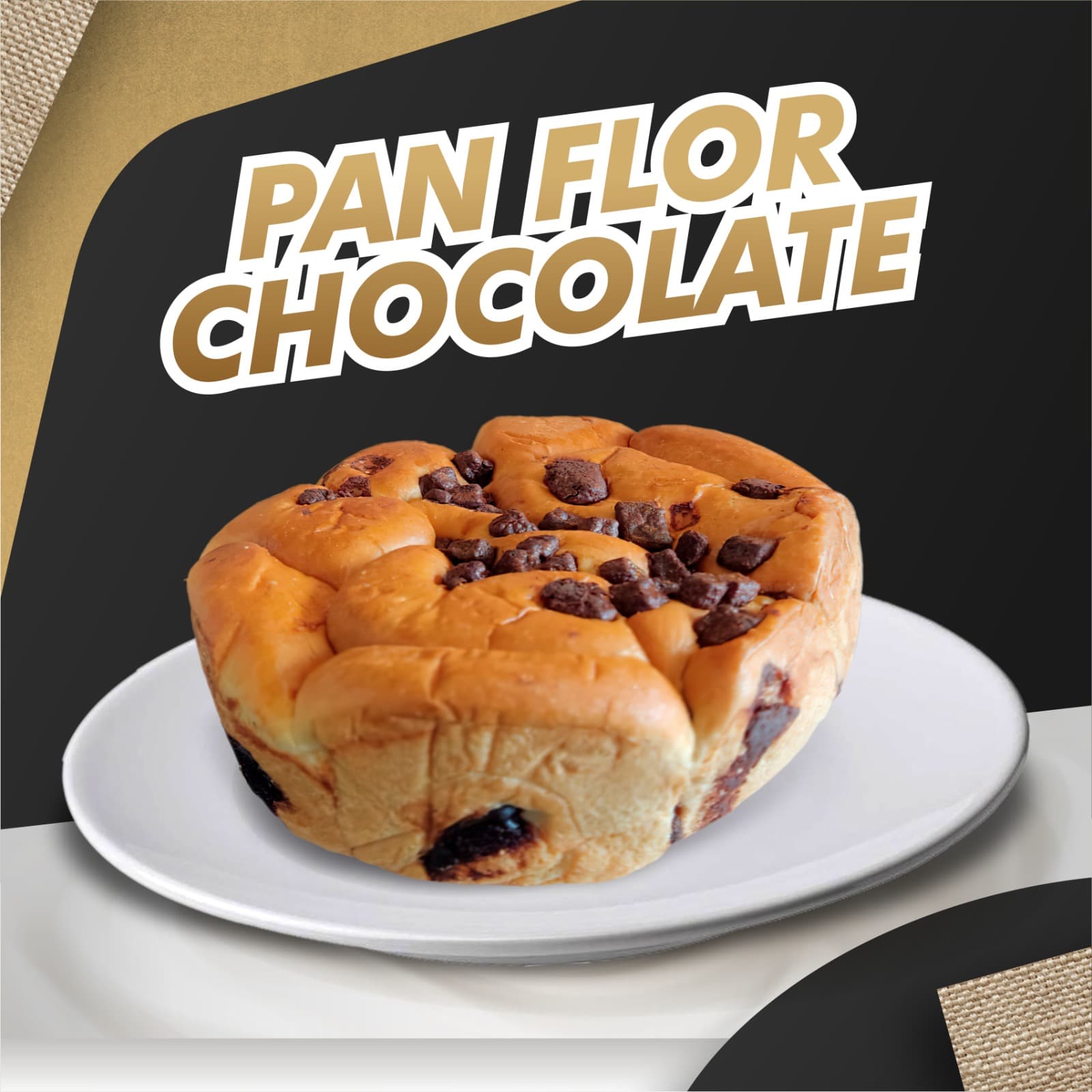 Pan Flor Chocolate