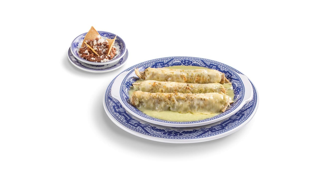 Enchiladas Suizas (3 pzas)