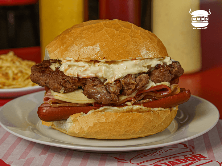 Sándwich Súper Bajadón