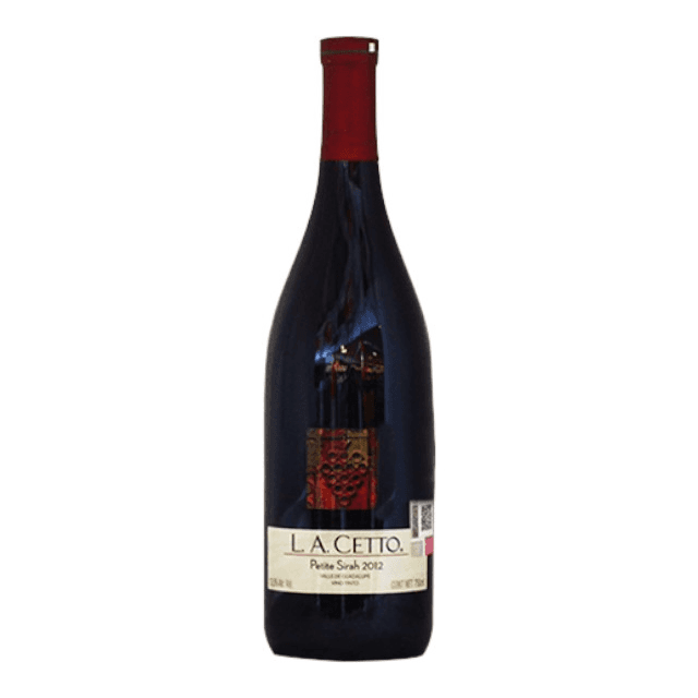 VINO TINTO LA CETTO PETIT SYRAH 750 ML