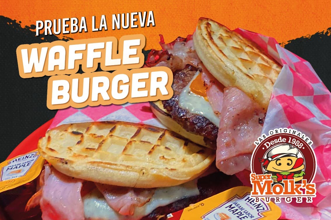 Súper Waffle Burger