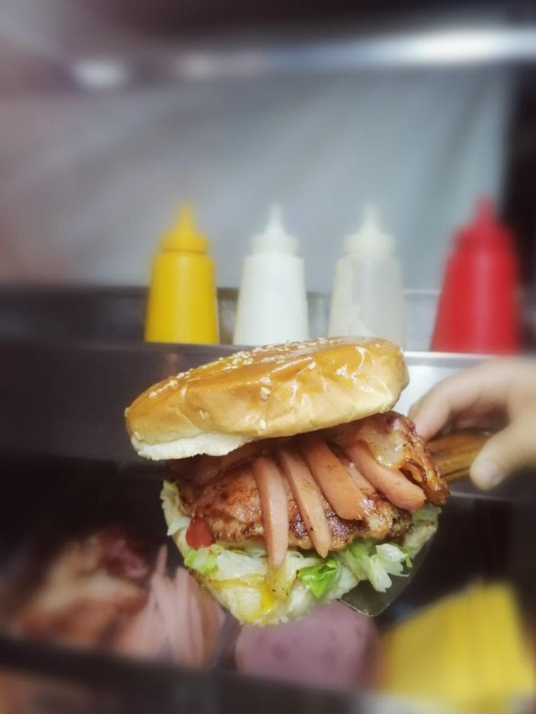 Hamburguesa Hawaiana
