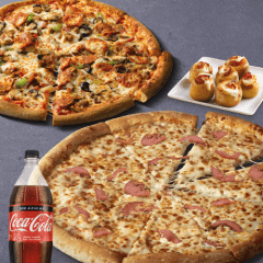 Combo Doble Pizza Familiar