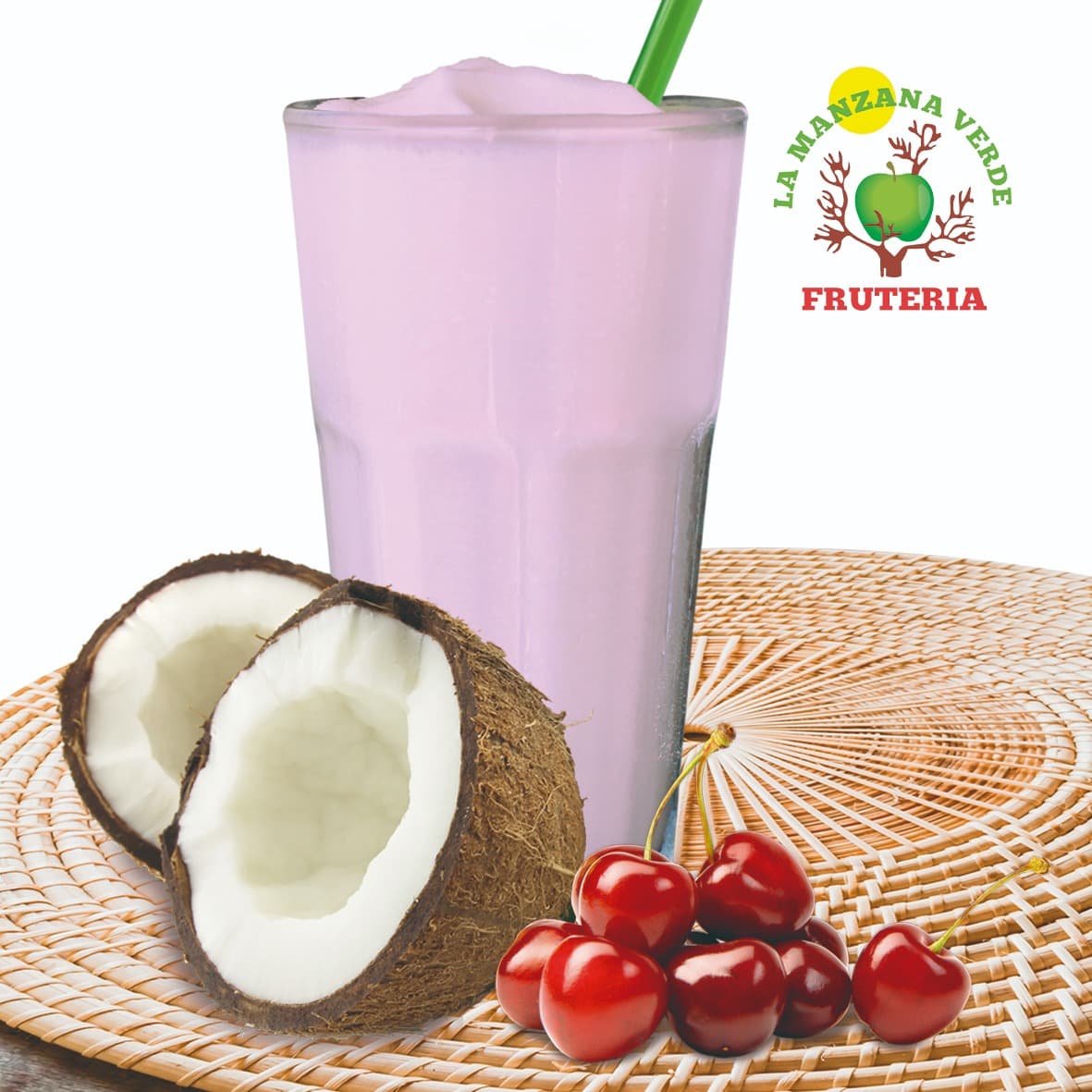 Granizado de Coco Cerezado