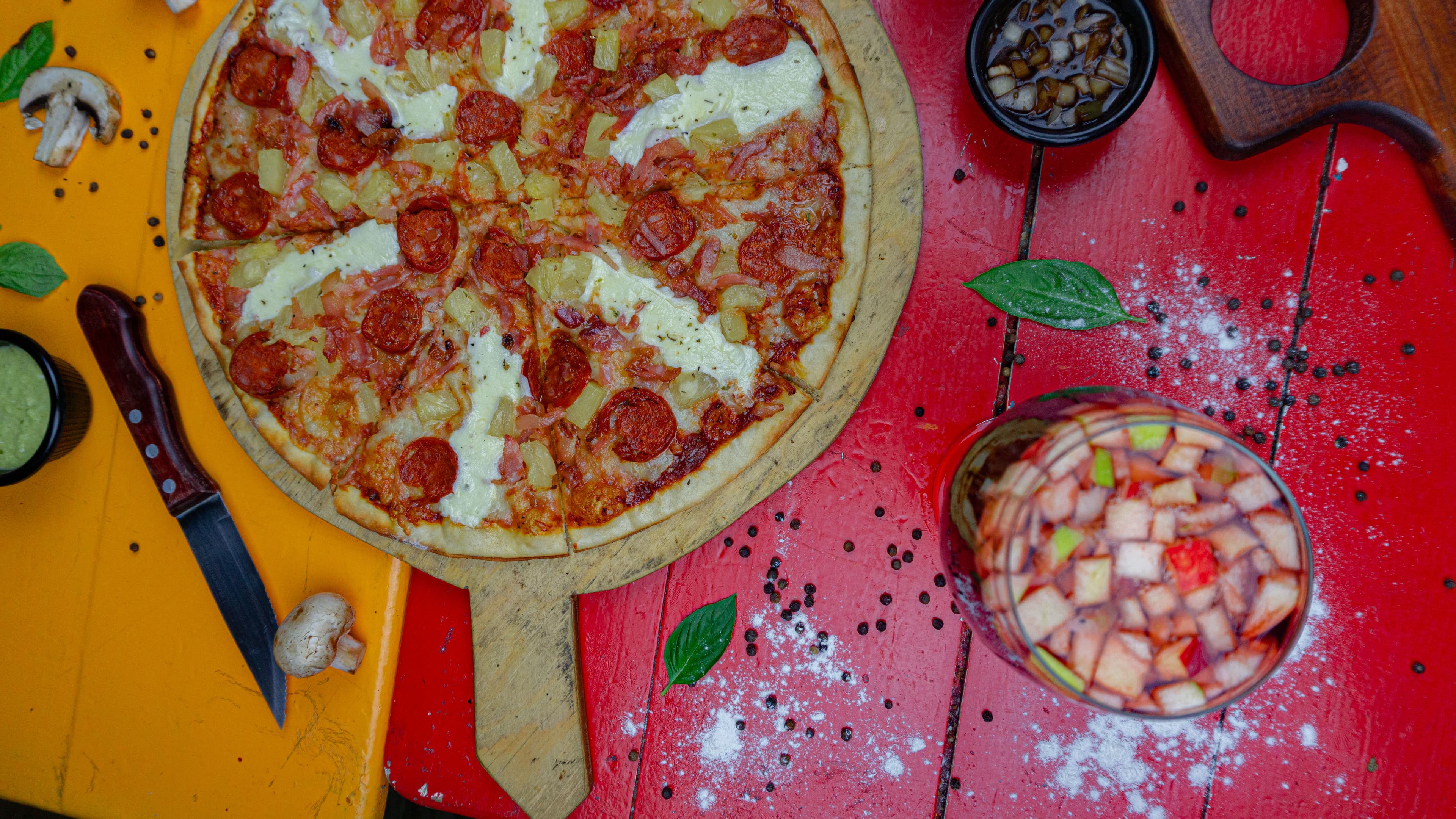 Arma tu Pizza de Queso Chica 25 cm