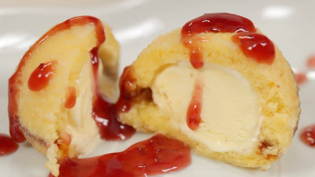 Helado Tempura