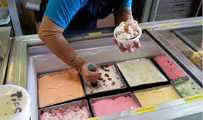 Helado Nuez con Chocolate