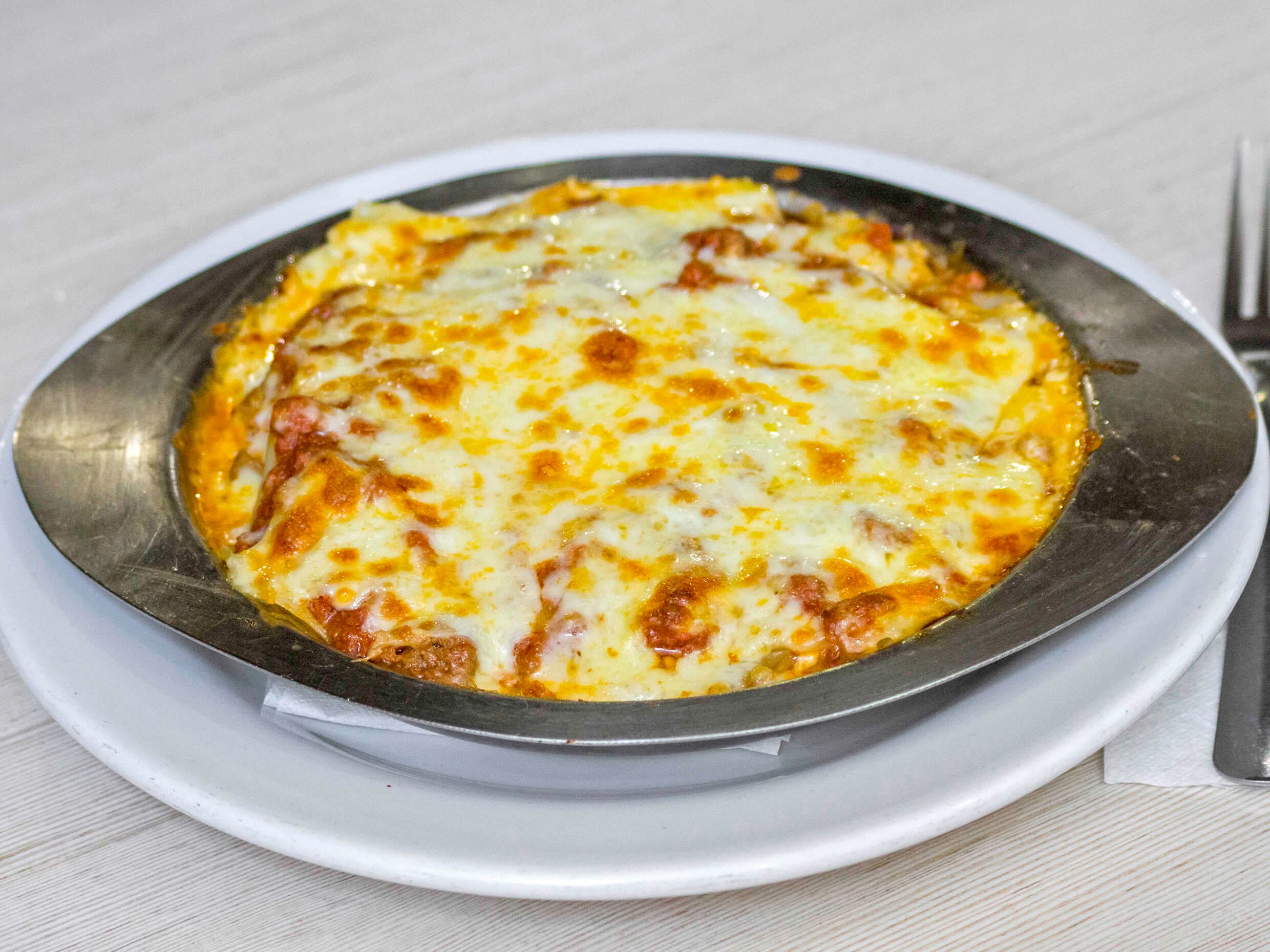 Lasaña de champiñones