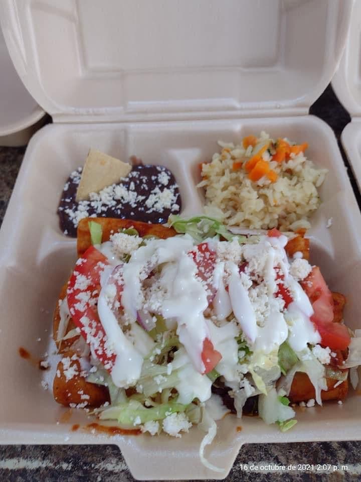 Enchiladas de Pollo