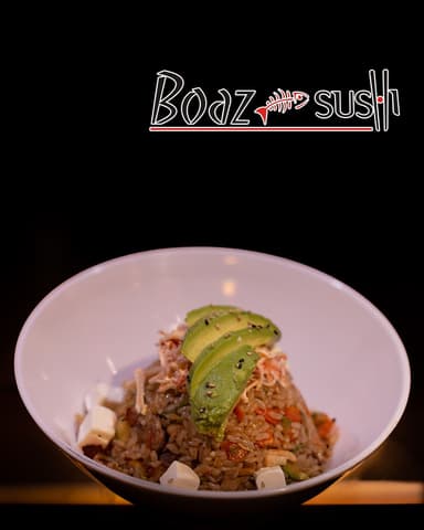 Yakimeshi Mixto Camaron y Pollo