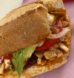 Torta de huevo con jamon